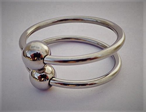 Dual Glans Head ring with ball