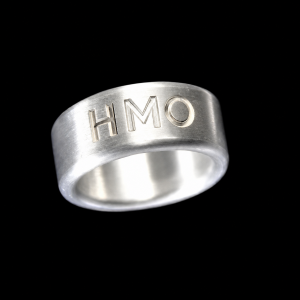 Custom Engraved Aluminum Band Head Rings
