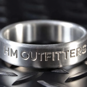 Custom Engraved Stainless Steel Band Cock Rings