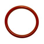 Red silicone ring for testing cock ring size