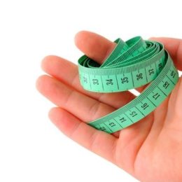 green measuring tape